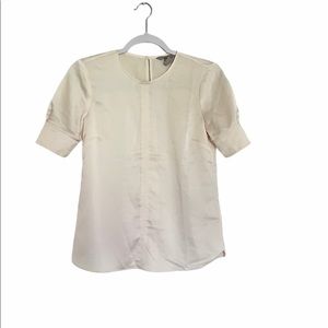 NWOT H&M Soft Pink/ Blush Blouse Shirt XXS